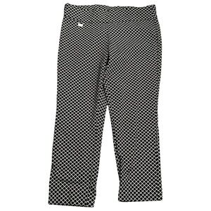 Rafaella Women's 10 High Stretch Fabric Pull-On Front Pockets Capri Pants‎